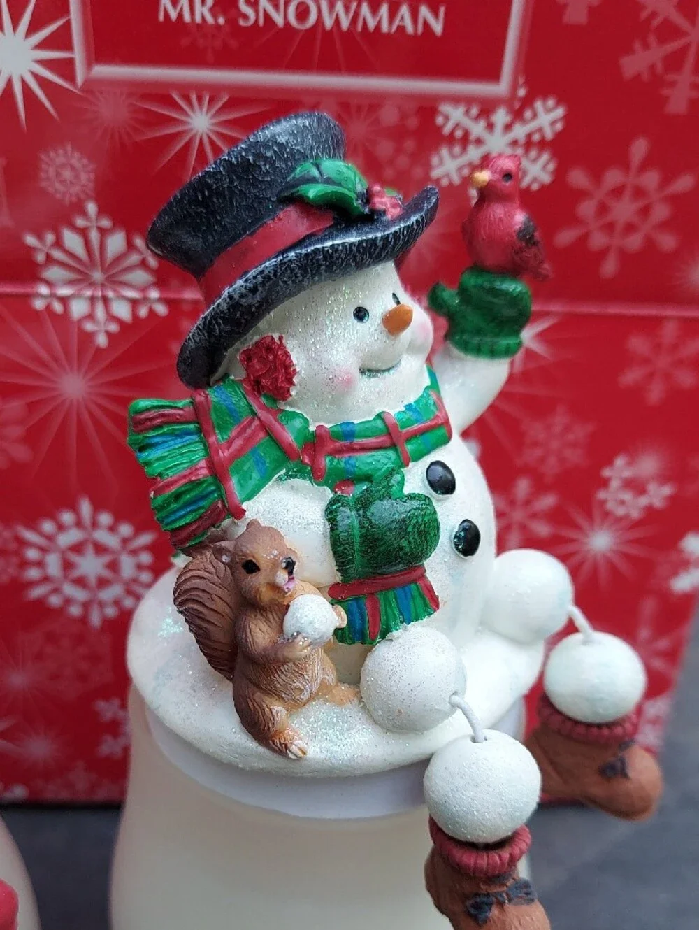 Avon pair snowman